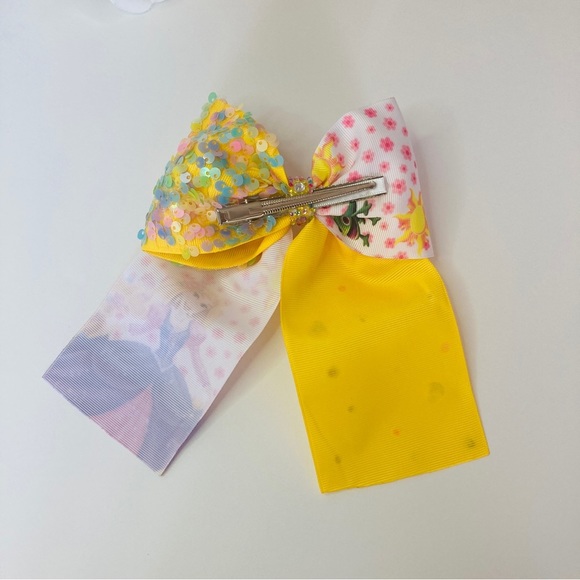 Disney Rapunzel Princess Cheer Hair Bow - Picture 4 of 5